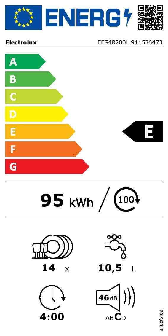 Electrolux perilica posuđa EES48200L - Slika 2